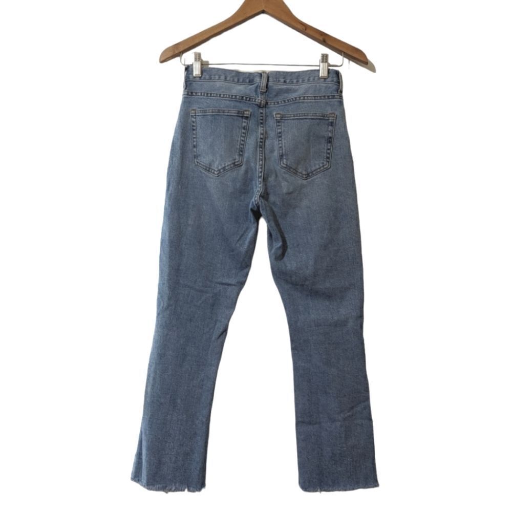 Everlane High Rise Kick Crop Light Wash Size 26 - Picture 2 of 5